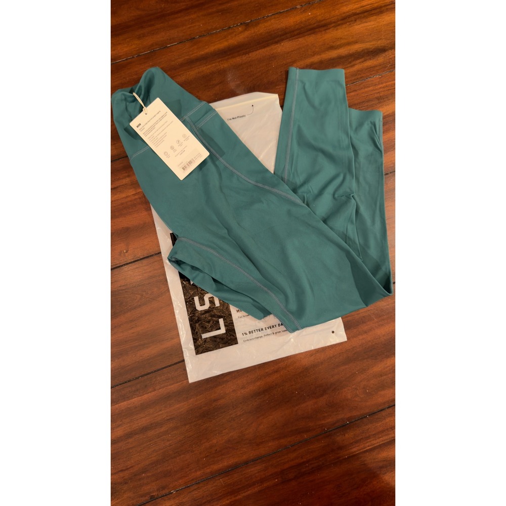 LSKD Elixir Ultra High-Rise Full Length Legging Pockets Teal Women's L, NEW, NWT - Picture 10 of 16